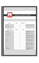 JPA Worksheet offer graphic